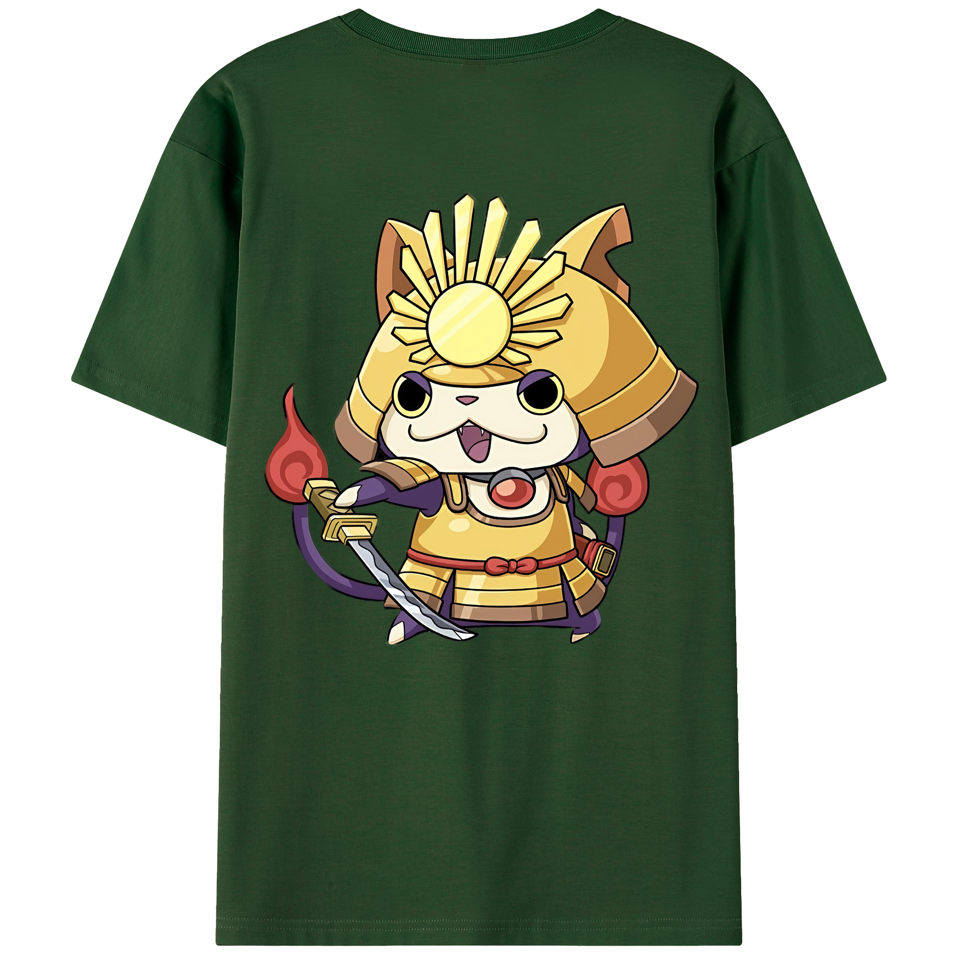 （画像用） 妖怪ウォッチ Yo-kai Watch 綿100％半袖Tシャツ（背面プリント）